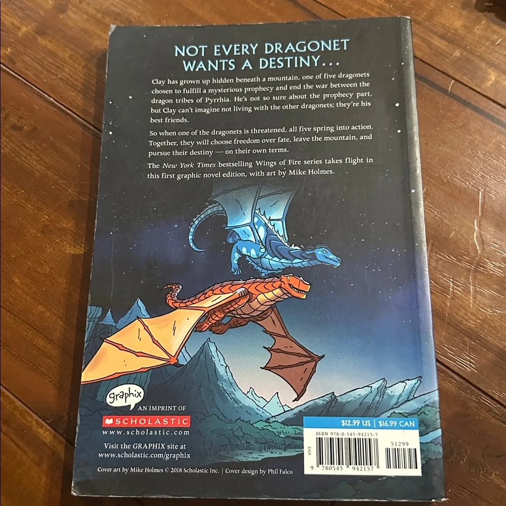 Wings of Fire: The Dragonet Prophecy: A Graphic Novel Graphic Novel #1